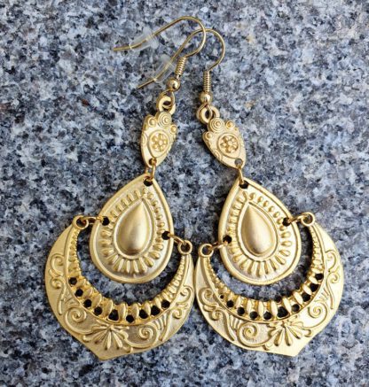 Gold Shalimar Earrings