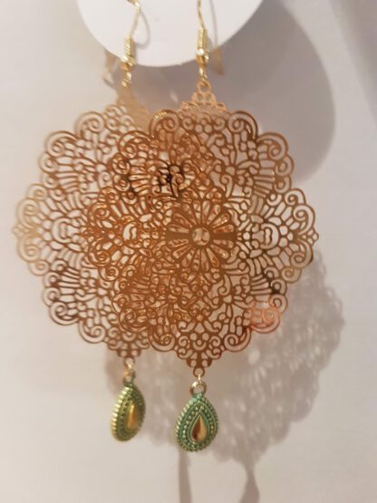 Gold Tangiers Earrings