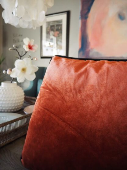 Henna Velvet Pillow