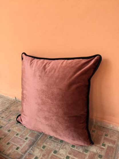 Rosewood Velvet Pillow