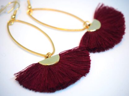 Gold Caprioska Earrings Shiraz - Bilde 2