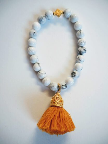 Gold Lulu Tassel Mustard