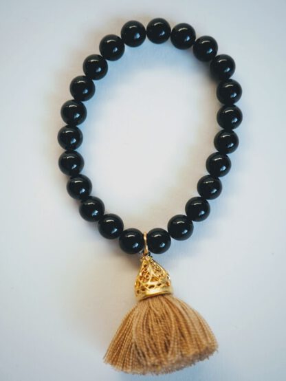 Tassel Bracelet - Caramel