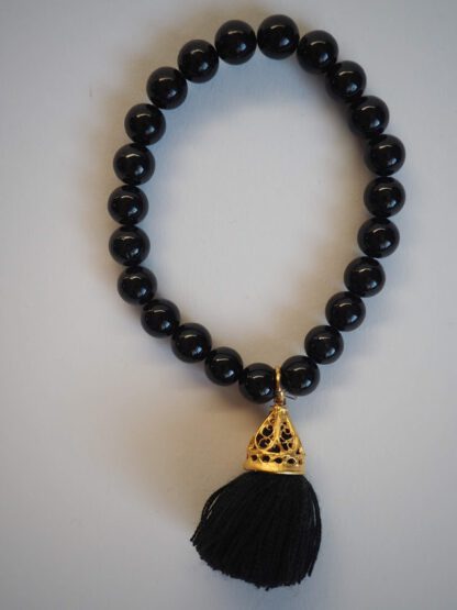 Tassel Bracelet Black