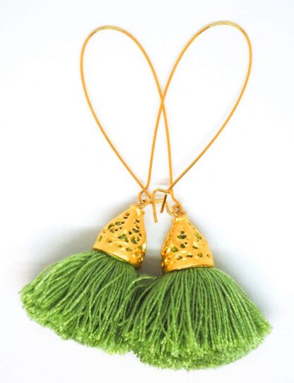 Gold Waikiki Tassel Luau kiwi