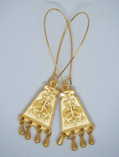 Gold Giselle Drop Earrings