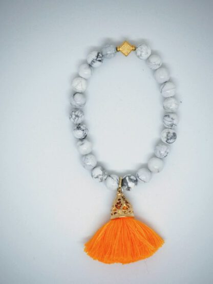 Gold Leilani Tassel Bracelet Mango