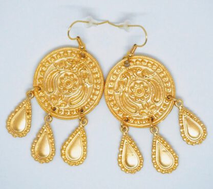Gold Flower Drop