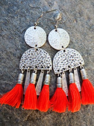Antique Silver Carmen Tangerine