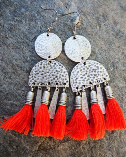 Antique Silver Carmen Tangerine