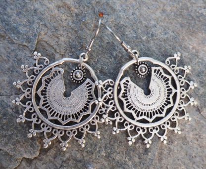 Antique Silver Flower