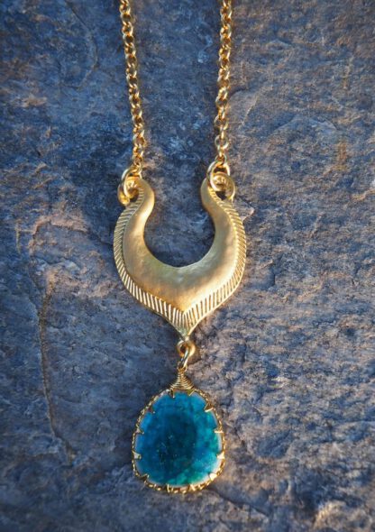 Gold Cassiopeia Pendant necklace