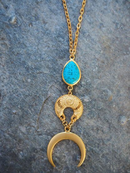 Gold Moon Calypso Turquoise