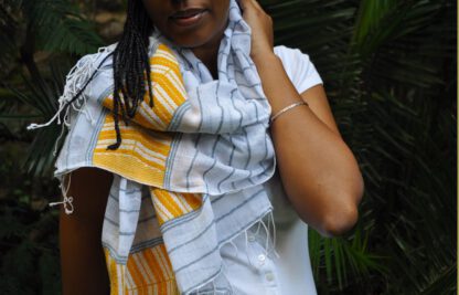 Habesha Sunflower/Grey