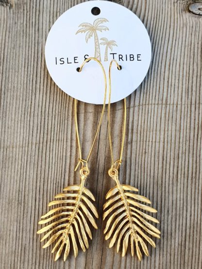 Gold Islamorada Tropical Frond