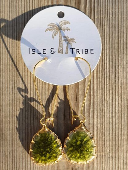Gold Isle of Capri Short Palm Frond