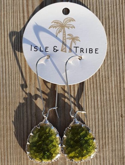 Silver Isle of Capri Palm Frond Short