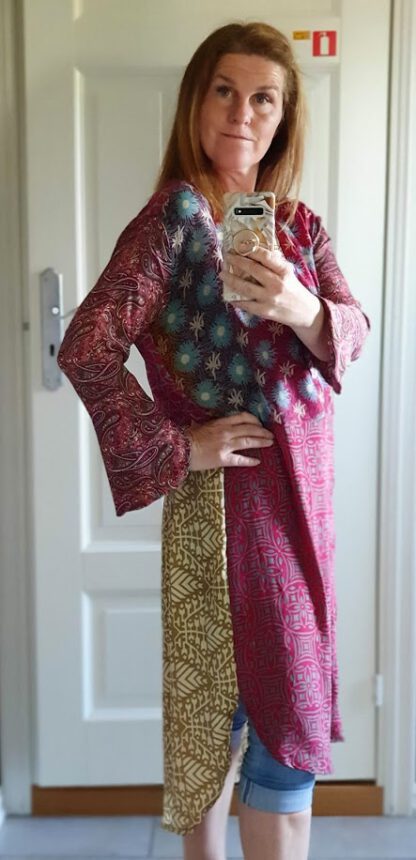 Fleur De Lis mix Caftan Dress 16 - Bilde 5