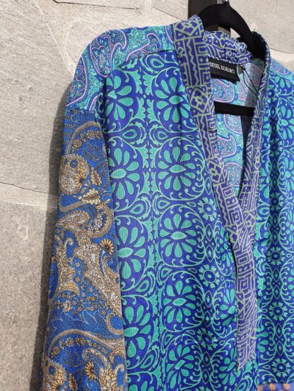 Fleur De Lis mix Caftan Dress 14 - Bilde 5