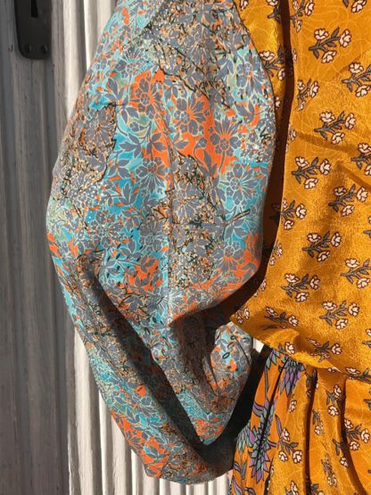 Pocket Long Silk Kimono 2 - Bilde 6