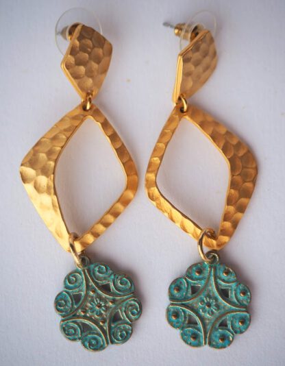 Gold Naxos Earrings