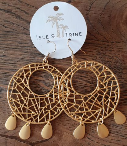 Gold Yvie Earrings