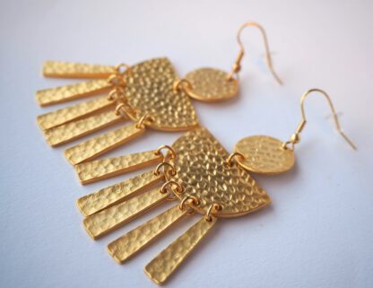 Hammered Gold on the Fringe Drop - Bilde 2