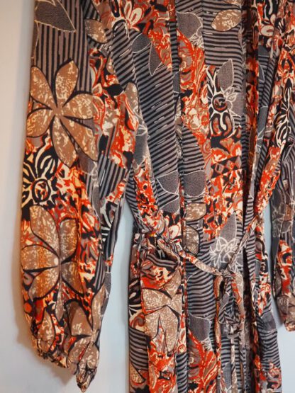 Pocket Long Silk Kimono 5 - Bilde 3