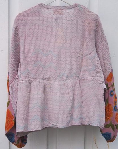 Bibi Balloon Silk Top | 1 - Bilde 3