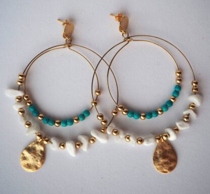 Gold Tallulah Hoops