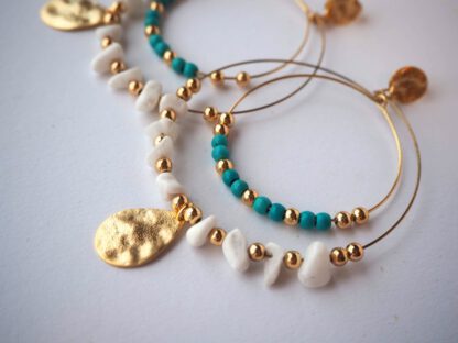Gold Tallulah Hoops - Bilde 2