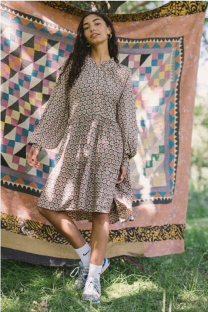 Ines Noir Silk Dress 1 | Sissel Edelbo - Bilde 7