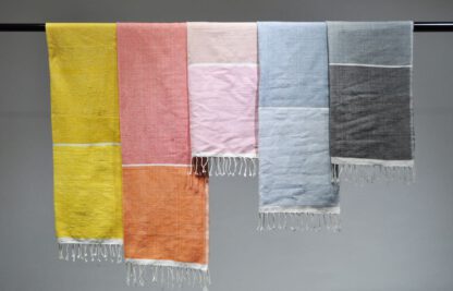 Abay Beach Towel Dark Grey - Bilde 3