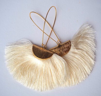 Gold Fanfare Ivory