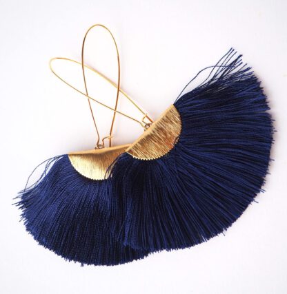 Gold Fanfare Navy