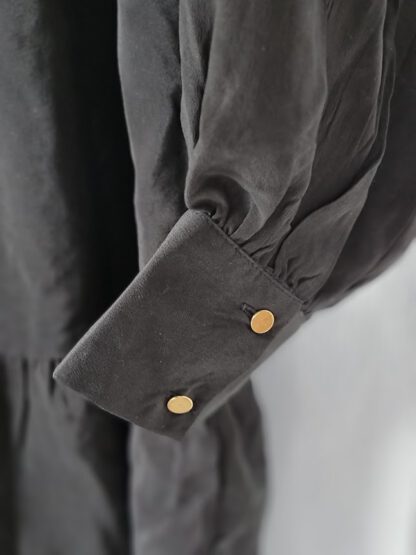 Ines Noir Silk Dress 1 | Sissel Edelbo - Bilde 5