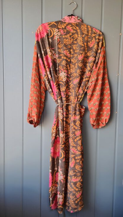 Pocket Long Silk Kimono | 9 - Bilde 3