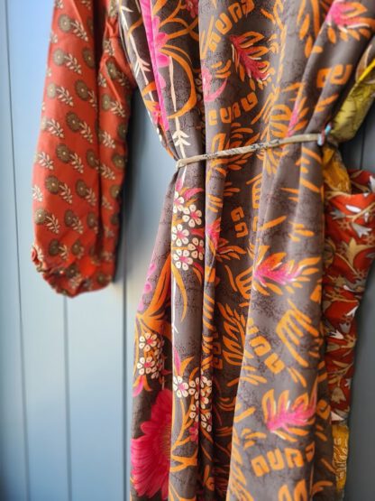Pocket Long Silk Kimono | 9 - Bilde 4