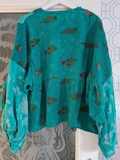 Bibi Balloon Silk Top | 6 - Bilde 3