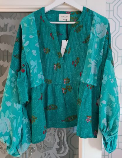 Bibi Balloon Silk Top | 6