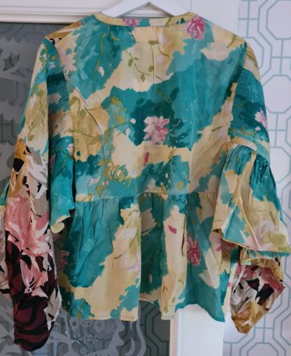 Bibi Balloon Silk Top | 8 - Bilde 4