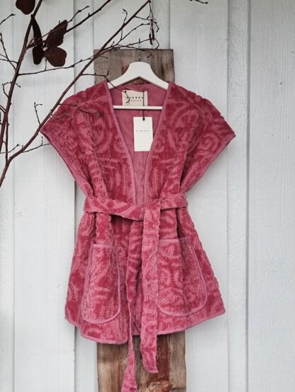 Vida Velvet Blanket Vest | Sissel Edelbo