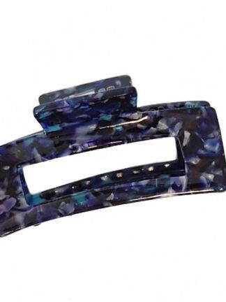 Hårklype Basic firkant ekstra stor | Navy Turtle