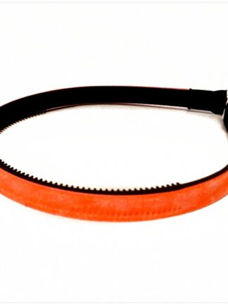 Hårbøyle Velour Smal | Neon orange
