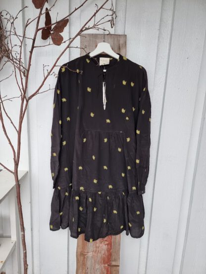 Marylin Noir Silk Dress | Sissel Edelbo