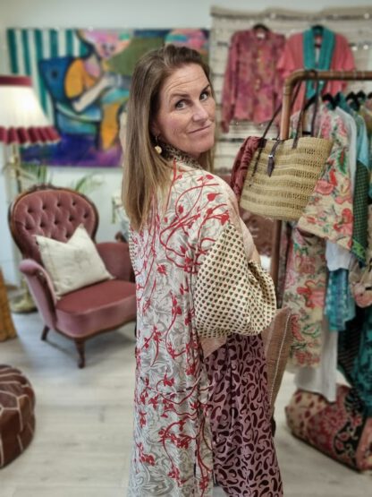 Pocket Long Silk Kimono | Sissel Edelbo 17 - Bilde 3