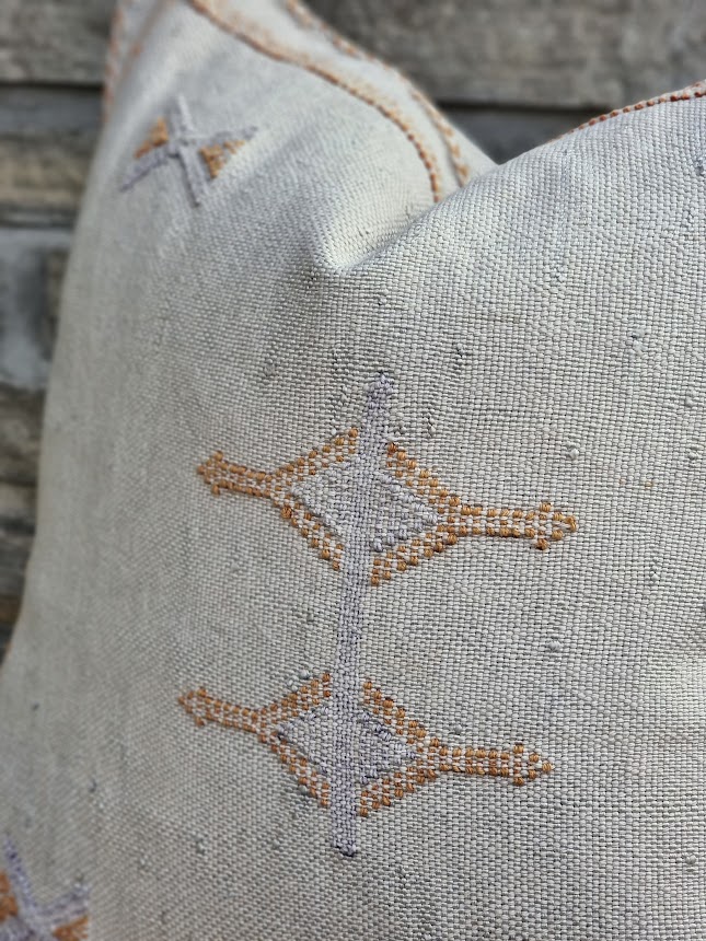 Marokkansk putetrekk i kaktussilke | 5 - Bilde 2