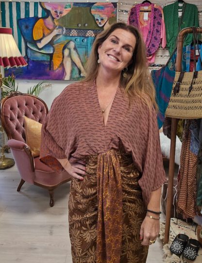 Juno Dress, kjole i silke fra Sissel Edelbo | 1