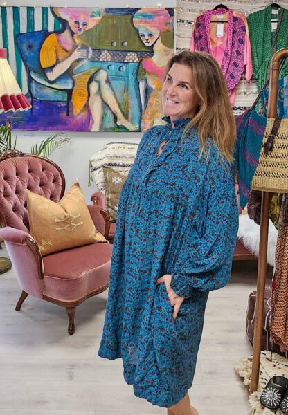 Leonora Silk Dress, kjole i 100% silke fra Sissel Edelbo | 2