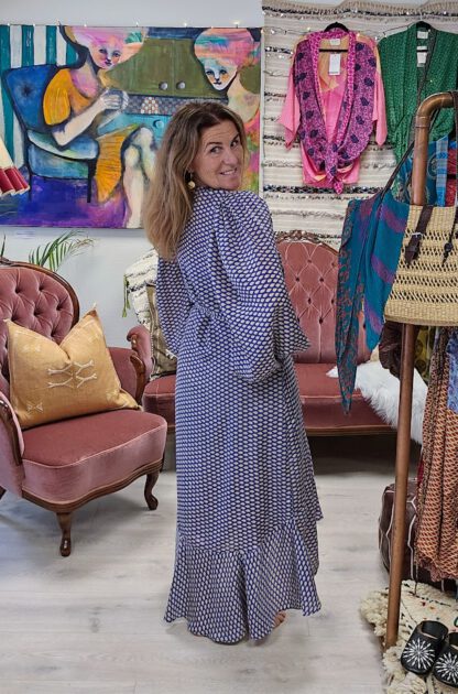Zelda Wrap Dress, omslagskjole i silke fra Sissel Edelbo | 4 - Bilde 2